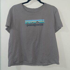 Patagonia Gray T-Shirt womens BIN H